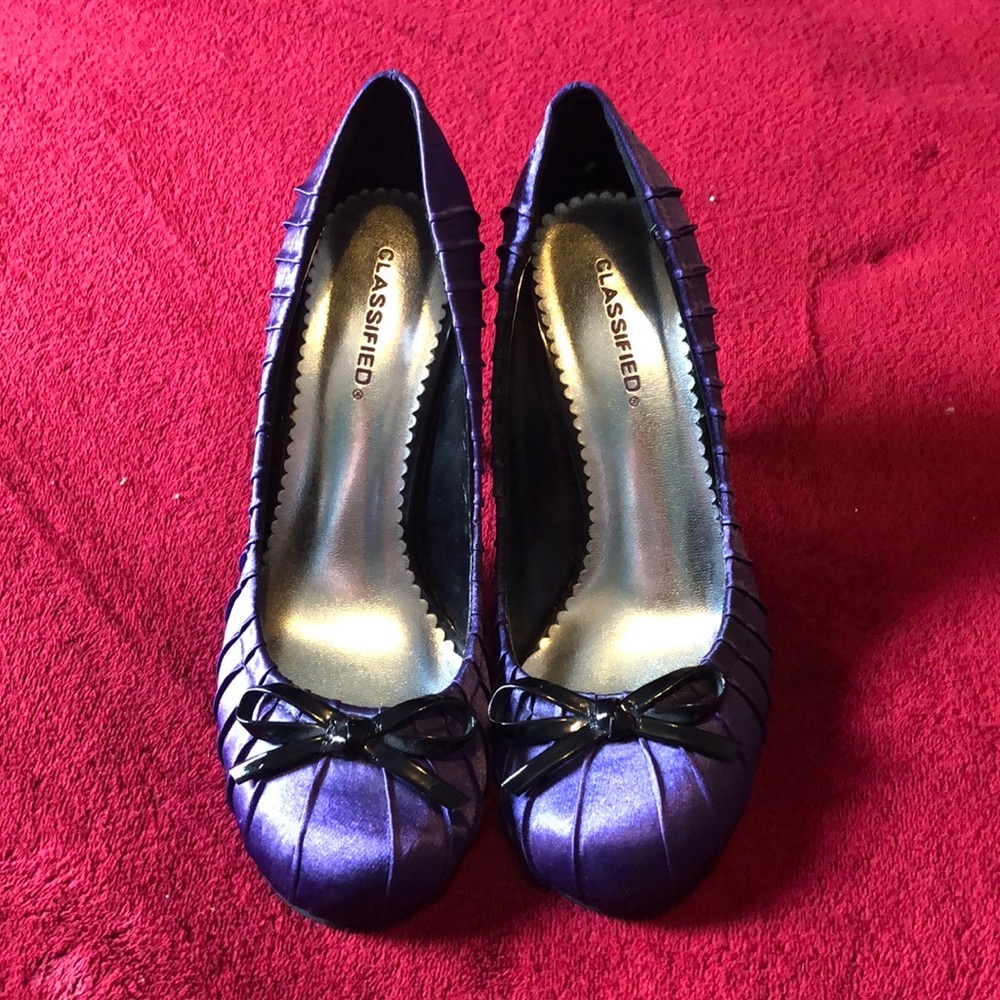 Purple heels
